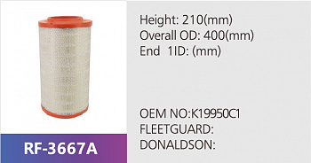 Фильтр воздушный RF-3667A (1/)