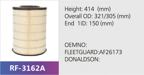 Фильтр воздушный RF-3162A (1/)