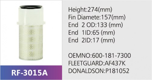 Фильтр воздушный RF-3015AB (1/)