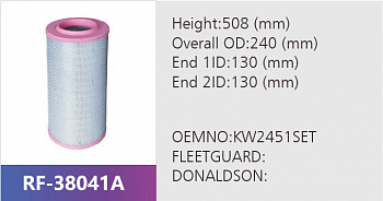 Фильтр воздушный RF-38041AB (1/)