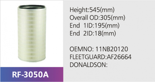 Фильтр воздушный RF-3050A (1/)
