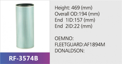Фильтр воздушный RF-3574AB (1/)