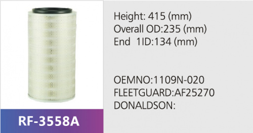 Фильтр воздушный RF-3558AB (1/)