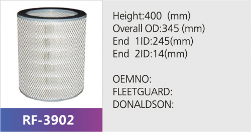 Фильтр воздушный RF-3902A (1/2)