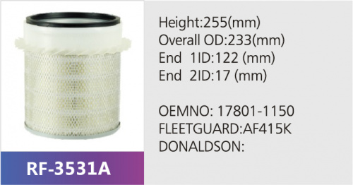 Фильтр воздушный RF-3531A (1/)
