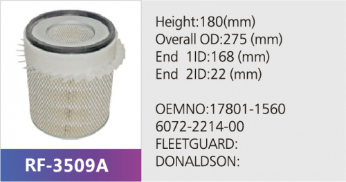 Фильтр воздушный RF-3509A (1/)